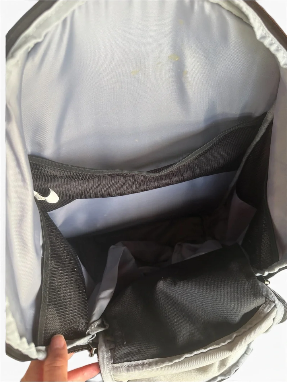 Under Armour Men/Boy  Gray Black Camo Baseball backpack
